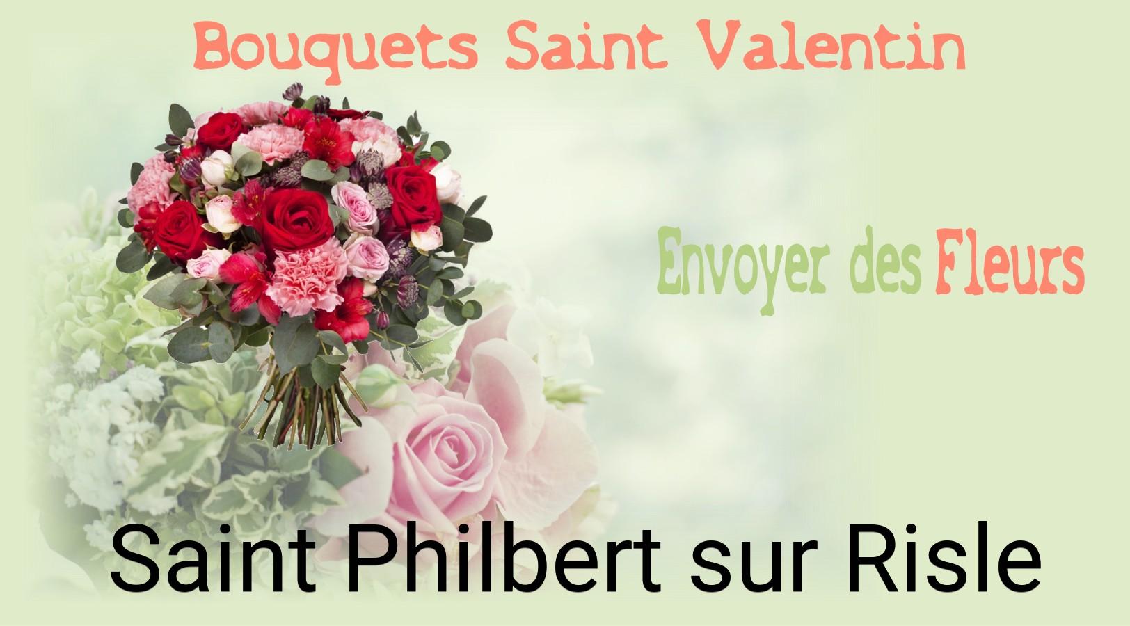 Roses de Saint-Valentin livrées à Saint-Philbert-sur-Risle